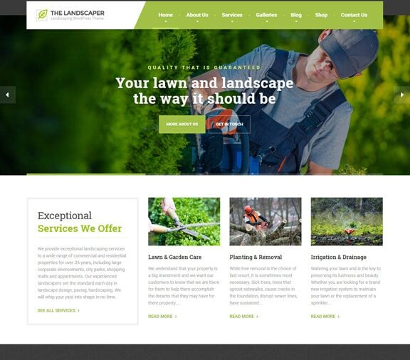 Web Design Service for Agriculture