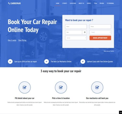 web design service for automotive business