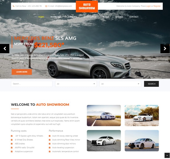 web design service for automotive business
