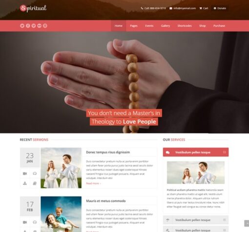 church web design service